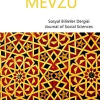 Mevzu Sosyal Bilimler Dergisi