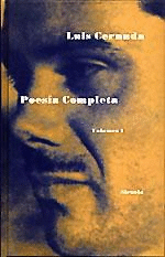 "Poesía Completa" Luis Cernuda