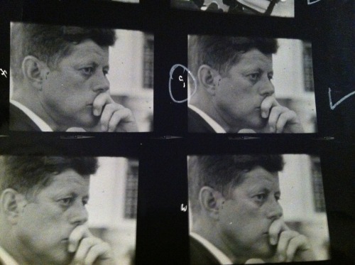 JFK during CRISIS (1963). Photo by DA Pennebaker