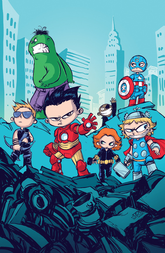 brianmichaelbendis:
“ Avengers Movie Poster by skottieyoung
”