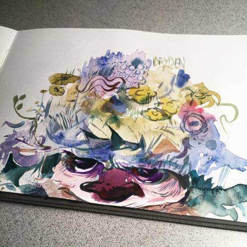 Going through older sketchbooks. #watercolor #sketchbook #color #artistsoninstagram #jacksondryden