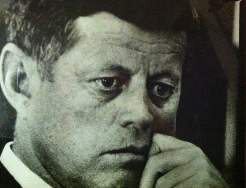 JFK during the 1963 University of Alabama integration crisis. Taken from the Bob Drew documentary CRISIS.