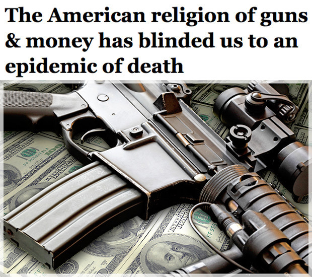 salon:
“ “ Another day, another horrific shooting. An angry man with a grudge against his former workplace killed his former co-workers as they did their jobs. It’s so sickeningly common there’s even a name for this very specific form of mass...