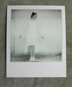 With thanks to Anna Herzog.
Polaroid with Impossible film.