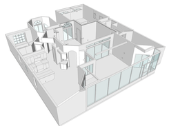 SketchUp (as example) 3d CAD model