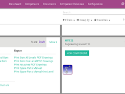 OdooPLM advanced product view