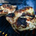 Grillin’ chicken.