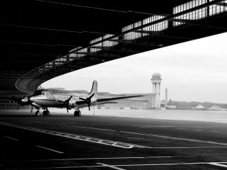 The Ballardian exterior of Tempelhof.