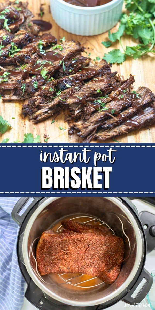 Enjoy juicy, tender beef brisket with ease using this Instant Pot Brisket recipe! Made with a delicious sweet and smoky spice rub and ready in under 2 hours, Instant Pot Brisket is a faster alternative to a BBQ favorite.  