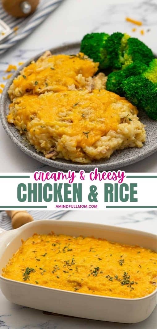 Cheesy Chicken and Rice Casserole is the ultimate comfort food! This family-favorite dish is packed with tender chicken, fluffy rice, and a rich, creamy, cheesy sauce that everyone will love. Whether you're craving a warm, satisfying meal, bringing dinner to a friend, or just looking to make your family smile, this easy casserole is a go-to winner!