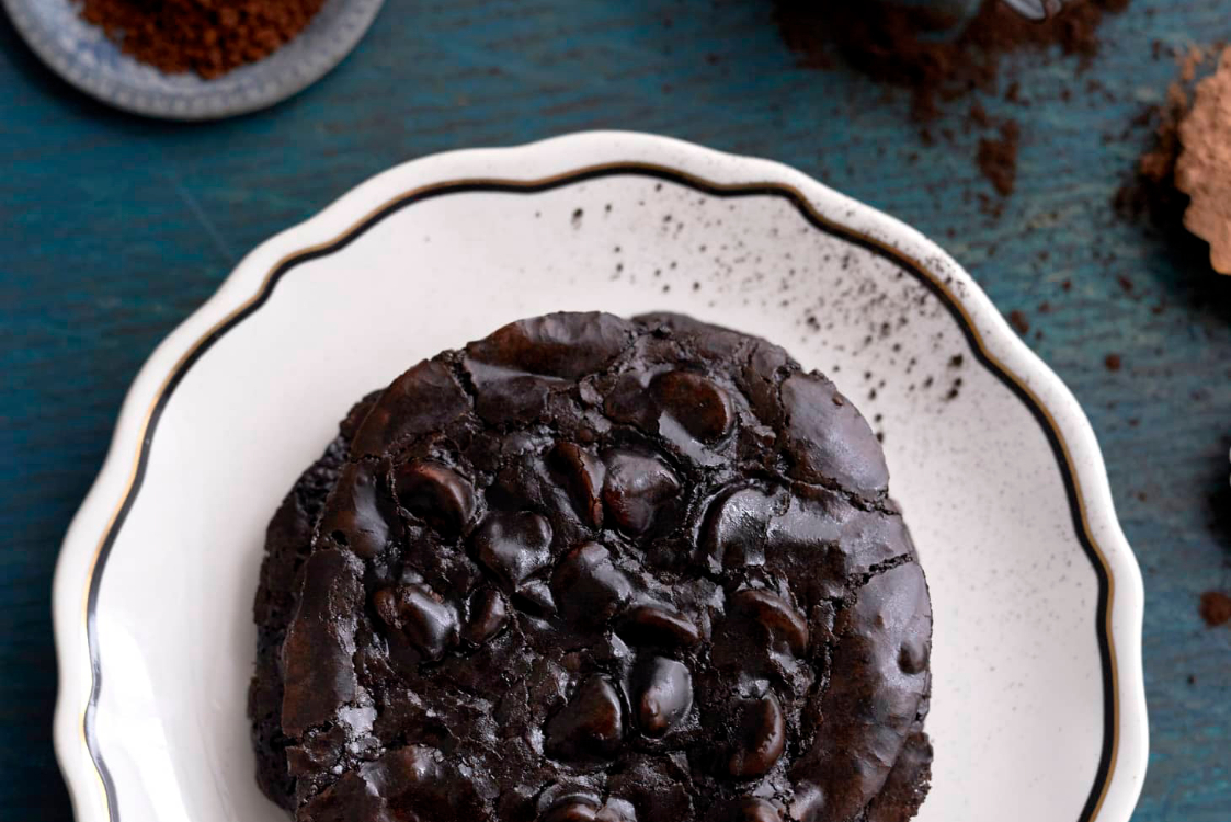 Receita de bolachas de chocolate sem farinha