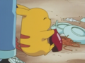 Pikachu's missing cheek pouch