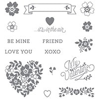 Bloomin' Love Photopolymer Stamp Set