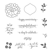 So In Love Clear-Mount Stamp Set