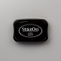 Jet Black Stazon Ink Pad