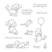 Bella & Friends Clear-Mount Stamp Sets