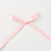 Powder Pink 3/8" (1 Cm) Mini Ruffled Ribbon