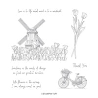 Winds Of Change Cling Stamp Set