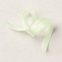 Soft Sea Foam 3/8" (1 Cm) Seam Binding Ribbon