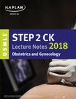 Research paper thumbnail of USMLE Step 2 CK Lecture Notes Obstetrics and Gynecology