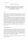 Research paper thumbnail of Bosansko-turski rukopisni rječnik iz Narodne biblioteke “Sv. Ćirilo i Metodije” u Sofiji