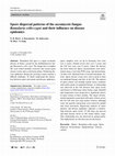 Research paper thumbnail of Spore dispersal patterns of the ascomycete fungus Ramularia collo-cygni and their influence on disease epidemics