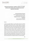 Research paper thumbnail of Dimensión discriminación: xenofobia y clasismo en la ciudad de Buenos Aires. Notas sobre una encuesta acerca de la disposición democrática