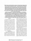 Research paper thumbnail of Multi-National, Multi-Institutional Analysis of Clinical Decision Support Data Needs to Inform Development of the HL7 Virtual Medical Record Standard