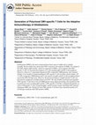 Research paper thumbnail of Generation of Polyclonal CMV-specific T Cells for the Adoptive Immunotherapy of Glioblastoma