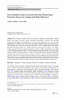 Research paper thumbnail of Does Familism Lead to Increased Parental Monitoring?: Protective factors for Coping with Risky Behaviors