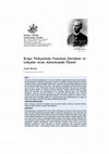 Research paper thumbnail of Kırgız Türkçesinde Yansımalı Sözcükler ve Lehçeler Arası Aktarmadaki Önemi