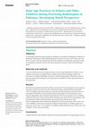 Research paper thumbnail of Bone Age Practices in Infants and Older Children among Practicing Radiologists in Pakistan: Developing World Perspective