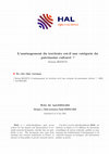 Research paper thumbnail of L'aménagement du territoire est-il une catégorie du patrimoine culturel ?