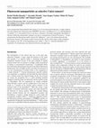 Research paper thumbnail of Fluorescent nanoparticles as selective Cu(ii) sensors