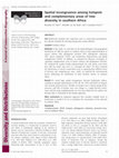 Research paper thumbnail of Spatial incongruence among hotspots and complementary areas of tree diversity in southern Africa