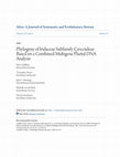 Research paper thumbnail of Phylogeny of Iridaceae Subfamily Crocoideae Based on a Combined Multigene Plastid DNA Analysis