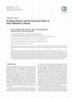 Research paper thumbnail of Working Memory and the Enactment Effect in Early Alzheimer’s Disease