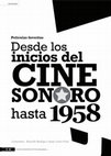 Research paper thumbnail of Películas favoritas: desde los inicio del cine sonoro hasta 1958