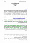 Research paper thumbnail of ‬Chiastic Structure in the Mishnah on the Passover Seder (Hebrew)