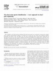 Research paper thumbnail of Mycobacterium species identification – A new approach via dnaJ gene sequencing