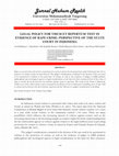 Research paper thumbnail of Legal Policy for Visum et Repertum Test in Evidence of Rape Crime: Perspective of the State Court in Indonesia