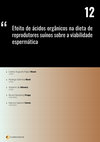 Research paper thumbnail of Efeito De Ácidos Orgânicos Na Dieta De Reprodutores Suínos Sobre a Viabilidade Espermática