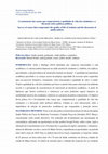 Research paper thumbnail of Levantamento Das Causas Que Comprometem a Qualidade De Vida Dos Estudantes e a Discussão Sobre Políticas Públicas