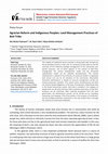 Research paper thumbnail of Agrarian Reform and Indigenous Peoples: Land Management Practices of Boti Tribe