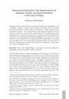 Research paper thumbnail of Intersecting Inequalities: The Representation of Religious, Gender, and Sexual Identities in the Life of Pelagia