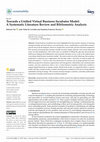 Research paper thumbnail of Towards a Unified Virtual Business Incubator Model: A Systematic Literature Review and Bibliometric Analysis