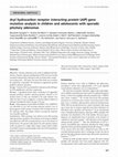 Research paper thumbnail of Aryl hydrocarbon receptor interacting protein(AIP) gene mutation analysis in children and adolescents with sporadic pituitary adenomas