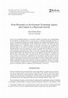 Research paper thumbnail of From resistance to involvement: Examining agency and control in a playworld activity