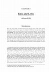 Research paper thumbnail of Epic and Lyric