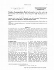 Research paper thumbnail of Studies of antagonistic effect between Lactobacillus sakei on Escherichia coli, Listeria monocytogenes and Staphylococcus aureus